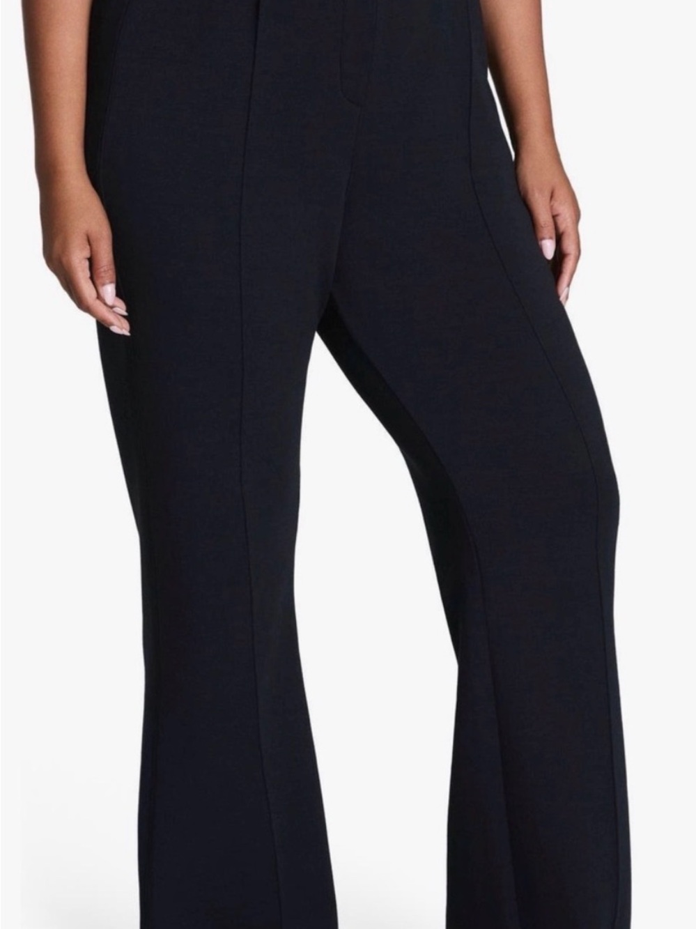 Spanx AirEssentials Brushed Flare Pants - Black M